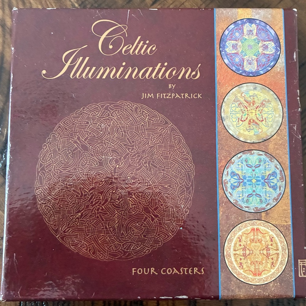 Celtic Illuminations Coaster Set